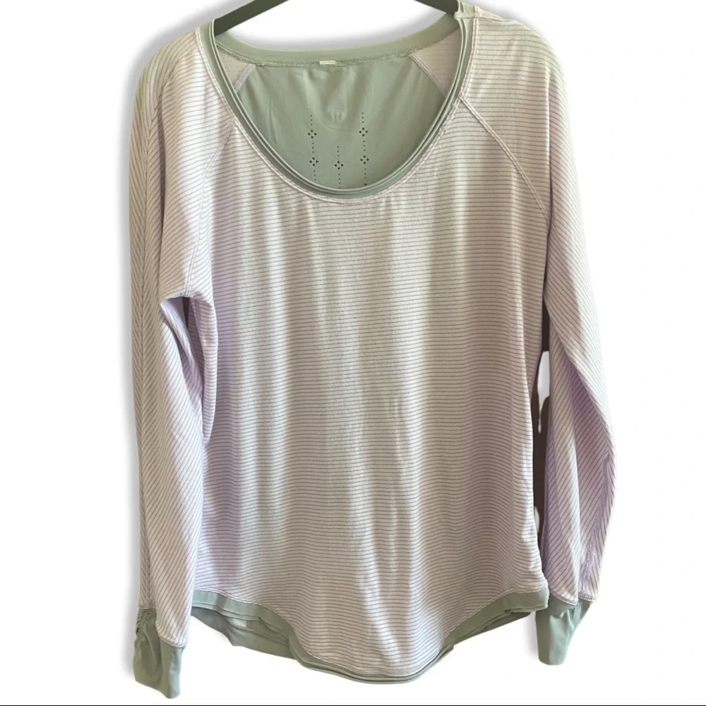 {Lululemon} Lightened up long sleeve top